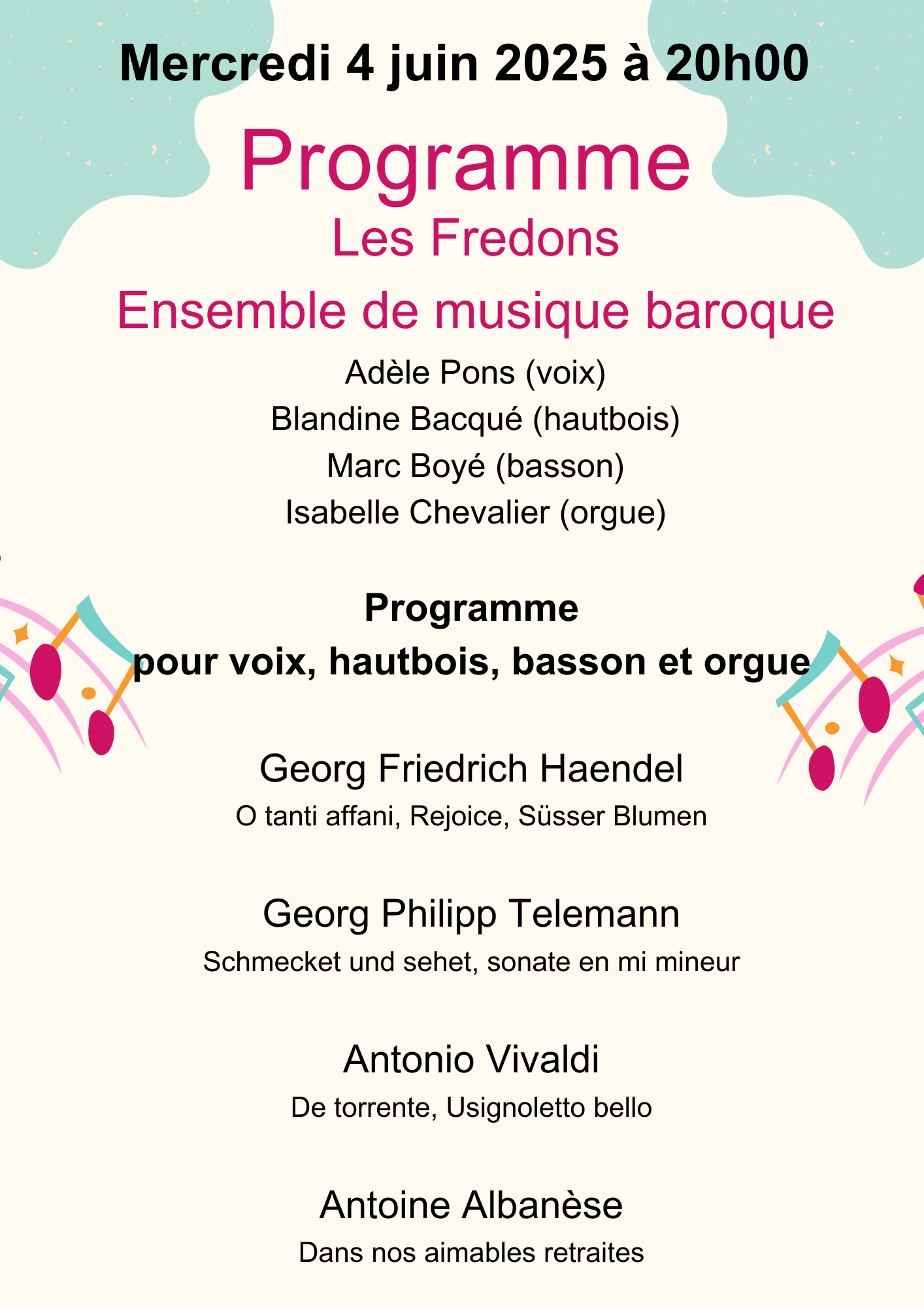 Les Fredons – Ensemble de musique baroque